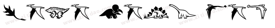 Mini Pics Lil Critters(1)字体转换